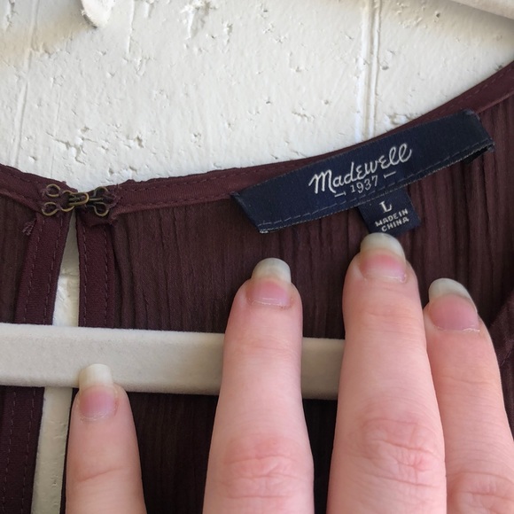 Madewell Shirred Maxi Dress - Picture 6 of 7